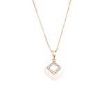 Mother of Pearl and Diamond Cutout Pendant Necklace Necklaces Estella Collection #product_description# 17211 14k Birthstone Diamond #tag4# #tag5# #tag6# #tag7# #tag8# #tag9# #tag10#