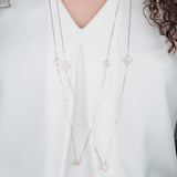 Mother of Pearl Clover with Diamonds Station Necklace Necklaces Estella Collection #product_description# 17228 14k Birthstone Diamond #tag4# #tag5# #tag6# #tag7# #tag8# #tag9# #tag10#