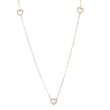 Mother of Pearl Heart with Diamonds Station Necklace Necklaces Estella Collection #product_description# 14k Birthstone Diamond #tag4# #tag5# #tag6# #tag7# #tag8# #tag9# #tag10#