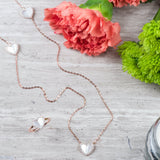 Mother of Pearl Heart with Diamonds Station Necklace Necklaces Estella Collection #product_description# 14k Birthstone Diamond #tag4# #tag5# #tag6# #tag7# #tag8# #tag9# #tag10#
