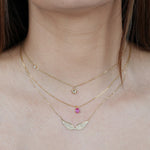 Pear Pink Topaz Gemstone Pendant Necklace in 14K Yellow Gold Necklaces Estella Collection #product_description# 17830 14k Birthstone Gemstone #tag4# #tag5# #tag6# #tag7# #tag8# #tag9# #tag10#