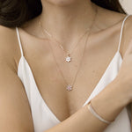 Pink Tourmaline and Diamond Pavé Flower Pendant Necklace Necklaces Estella Collection #product_description# 14k Birthstone Diamond #tag4# #tag5# #tag6# #tag7# #tag8# #tag9# #tag10#