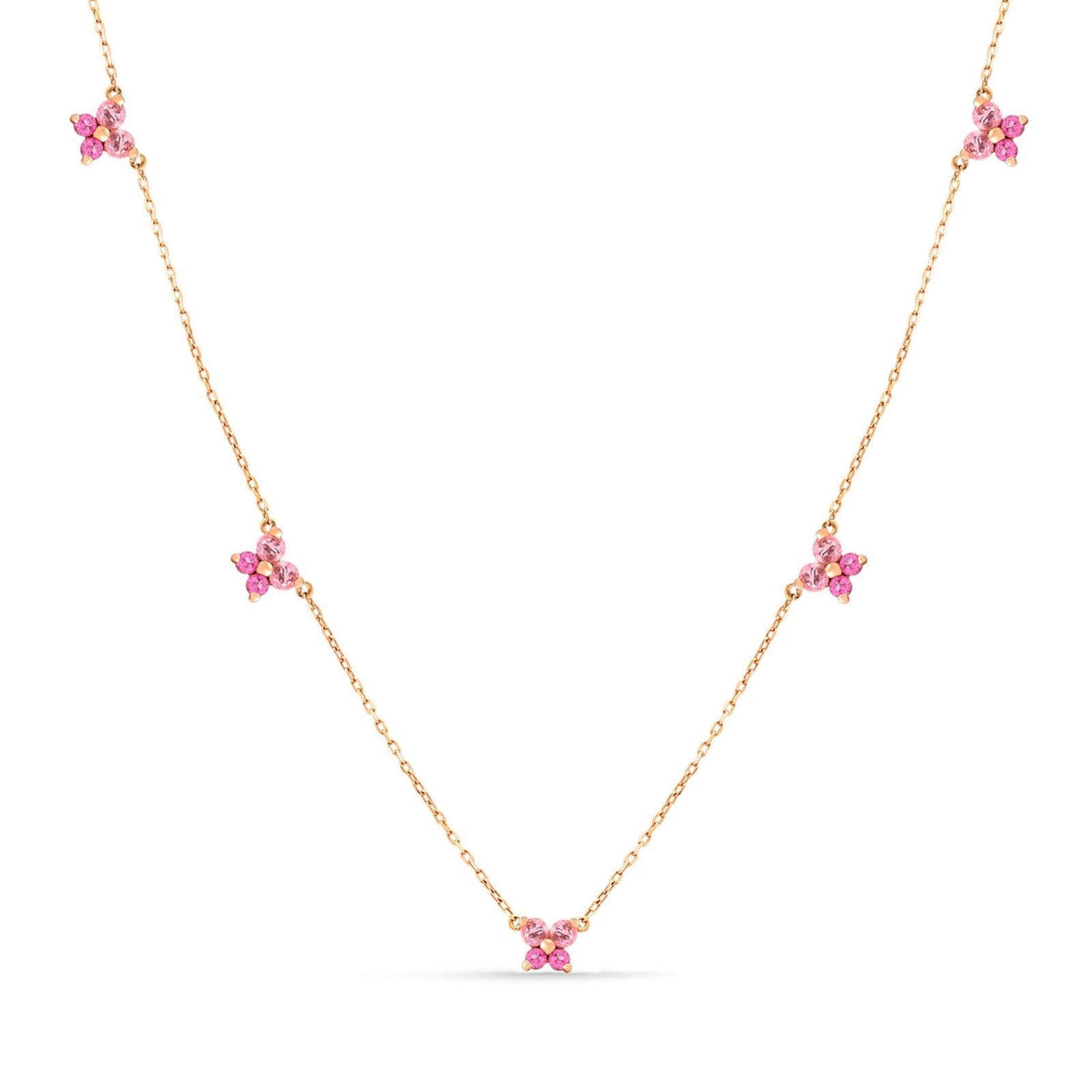 Pink Tourmaline Butterfly Station Necklace Necklaces Estella Collection #product_description# Gemstone Layering Necklace Make Collection #tag4# #tag5# #tag6# #tag7# #tag8# #tag9# #tag10#