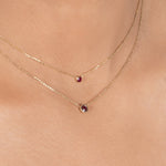 Ruby Station Necklace Bezel Set in 14k Gold Necklaces Estella Collection #product_description# 18413 14k Birthstone Gemstone #tag4# #tag5# #tag6# #tag7# #tag8# #tag9# #tag10# 3MM