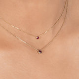 Ruby Station Necklace Bezel Set in 14k Gold Necklaces Estella Collection #product_description# 18413 14k Birthstone Gemstone #tag4# #tag5# #tag6# #tag7# #tag8# #tag9# #tag10# 3MM