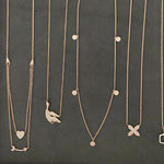 Sapphire Pave Swan Necklace Necklaces Estella Collection #product_description# 14k Birthstone Gemstone #tag4# #tag5# #tag6# #tag7# #tag8# #tag9# #tag10#