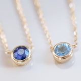 Sapphire Station Necklace Bezel Set in 14k Gold Necklaces Estella Collection #product_description# 18417 14k Birthstone Blue Gemstone #tag4# #tag5# #tag6# #tag7# #tag8# #tag9# #tag10# 3MM