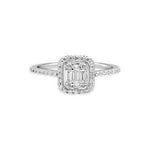 Diamond Baguette Halo Eternity Ring Rings Estella Collection #product_description# 17473 14k 18k Diamond #tag4# #tag5# #tag6# #tag7# #tag8# #tag9# #tag10# 6 14k White Gold