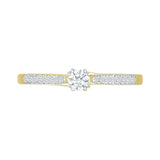 Diamond Center and Double Row Band Rings Estella Collection #product_description# 32764 10k Diamond Made to Order #tag4# #tag5# #tag6# #tag7# #tag8# #tag9# #tag10#