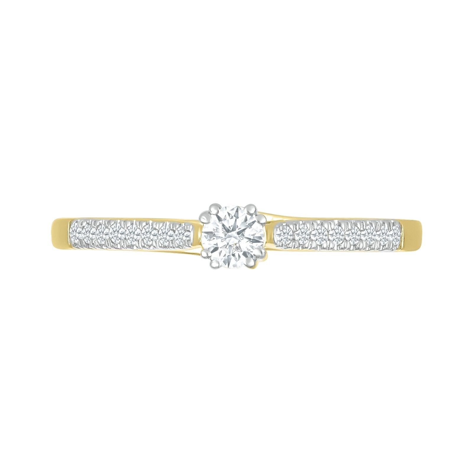 Diamond Center and Double Row Band Rings Estella Collection #product_description# 32764 10k Diamond Made to Order #tag4# #tag5# #tag6# #tag7# #tag8# #tag9# #tag10#