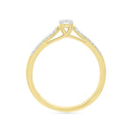 Diamond Center and Double Row Band Rings Estella Collection #product_description# 32764 10k Diamond Made to Order #tag4# #tag5# #tag6# #tag7# #tag8# #tag9# #tag10#