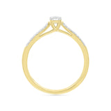 Diamond Center and Double Row Band Rings Estella Collection #product_description# 32764 10k Diamond Made to Order #tag4# #tag5# #tag6# #tag7# #tag8# #tag9# #tag10#