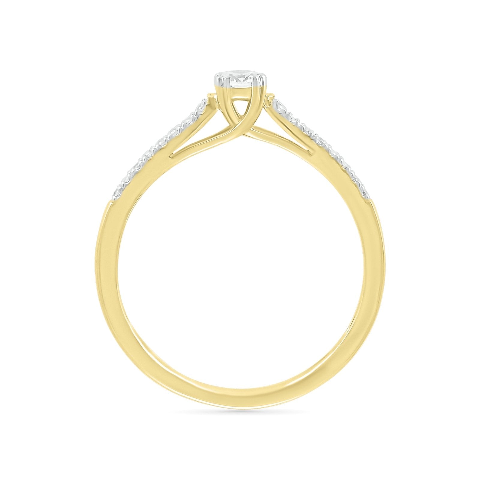 Diamond Center and Double Row Band Rings Estella Collection #product_description# 32764 10k Diamond Made to Order #tag4# #tag5# #tag6# #tag7# #tag8# #tag9# #tag10#