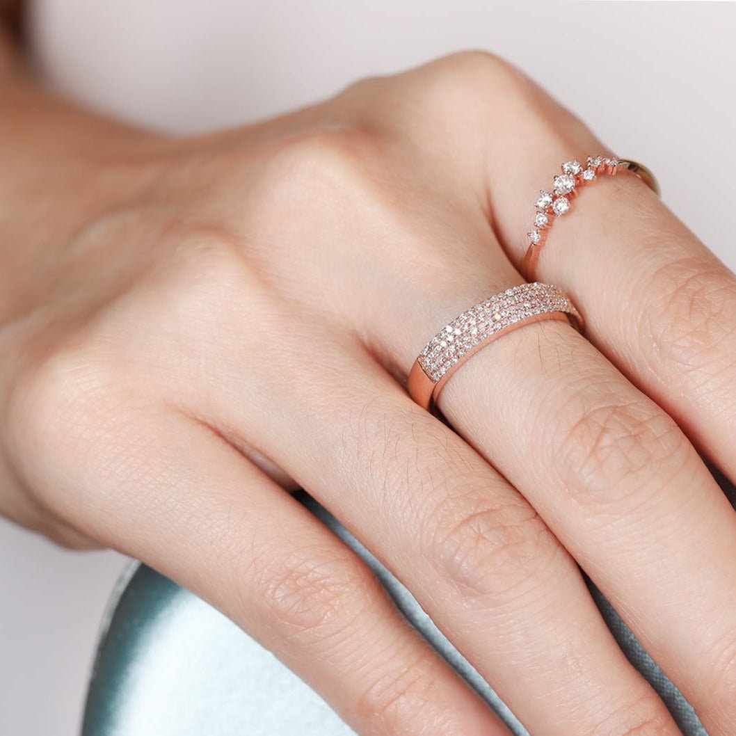 Diamond Cluster Half-Eternity Band Rings Estella Collection #product_description# 17367 14k Band Birthstone #tag4# #tag5# #tag6# #tag7# #tag8# #tag9# #tag10#