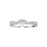 Diamond Curve Double Layer Band Rings Estella Collection #product_description# 17235 14k April Birthstone Band #tag4# #tag5# #tag6# #tag7# #tag8# #tag9# #tag10# 14K White Gold 6