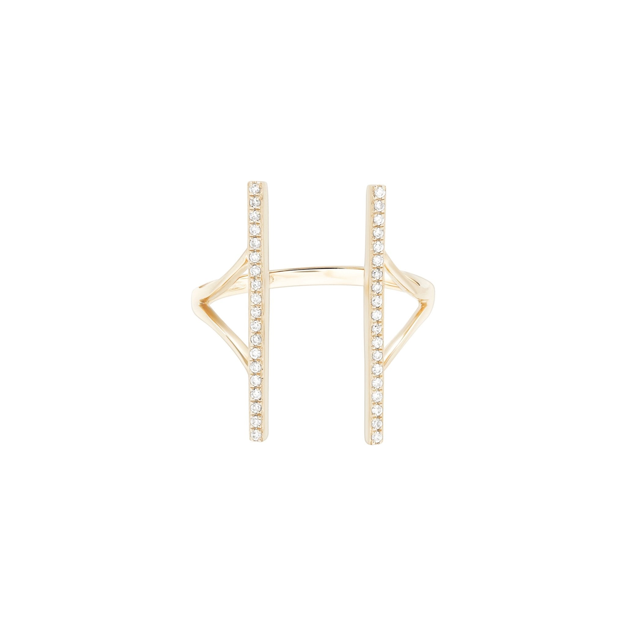 Diamond Double Bar Wrap Around Cocktail Ring Rings Estella Collection #product_description# 17375 14k Birthstone Birthstone Jewelry #tag4# #tag5# #tag6# #tag7# #tag8# #tag9# #tag10# 6