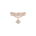 Diamond Pavé Studded Clover Drop Cable Ring Rings Estella Collection #product_description# 17362 14k Diamond Engagement Ring #tag4# #tag5# #tag6# #tag7# #tag8# #tag9# #tag10# 6