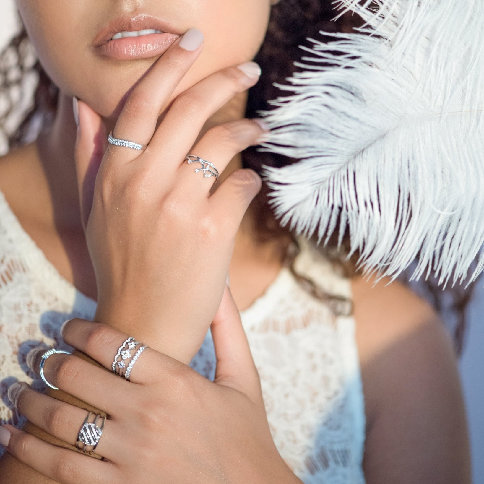 Diamond Scallop Eternity Band Rings Estella Collection #product_description# 17259 14k Diamond Gemstone #tag4# #tag5# #tag6# #tag7# #tag8# #tag9# #tag10# 6