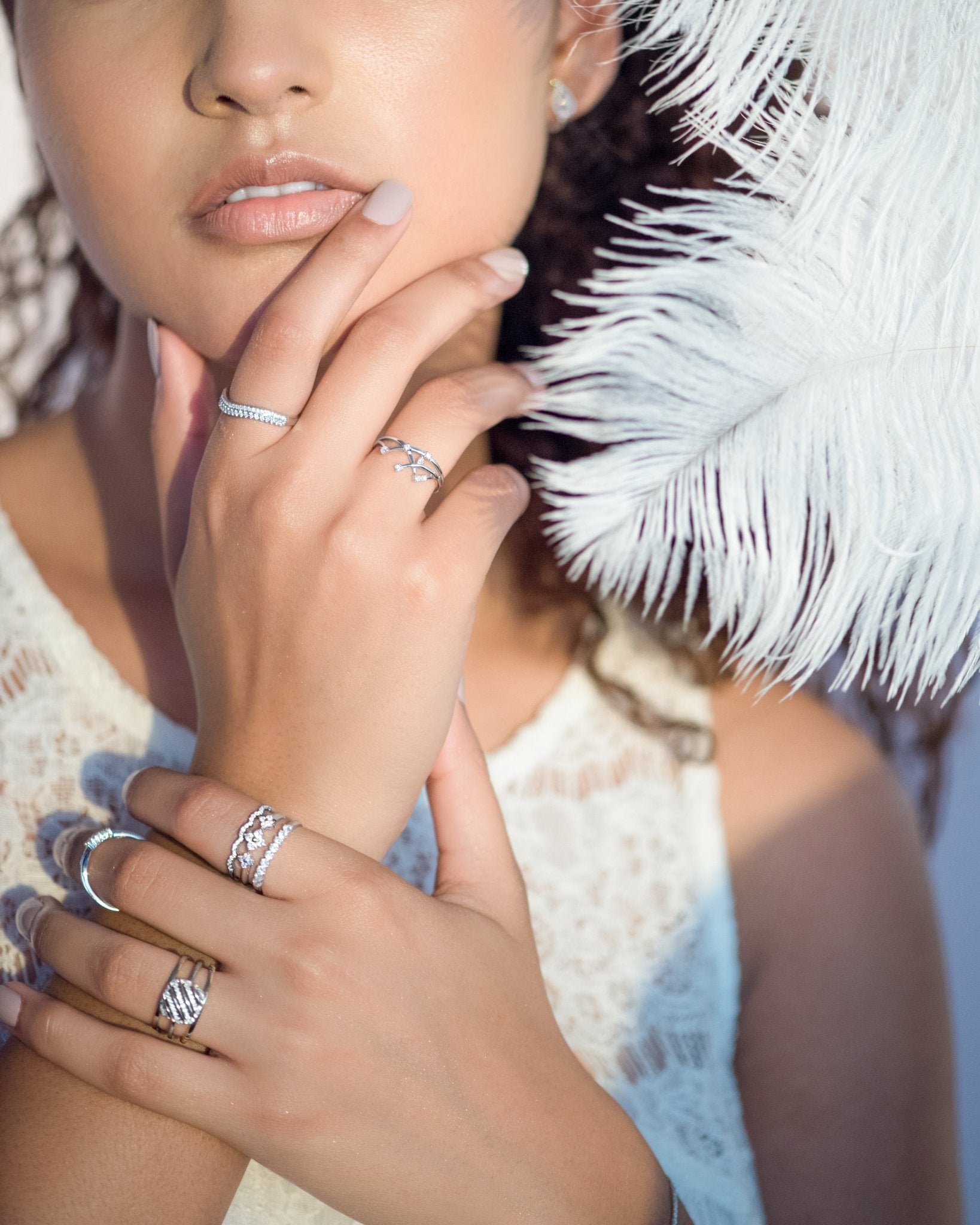 Diamond Scallop Eternity Band Rings Estella Collection #product_description# 17259 14k Diamond Gemstone #tag4# #tag5# #tag6# #tag7# #tag8# #tag9# #tag10# 6