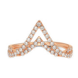 Double V Diamond Ring Rings Estella Collection #product_description# 17369 14k Diamond Gemstone #tag4# #tag5# #tag6# #tag7# #tag8# #tag9# #tag10# 6
