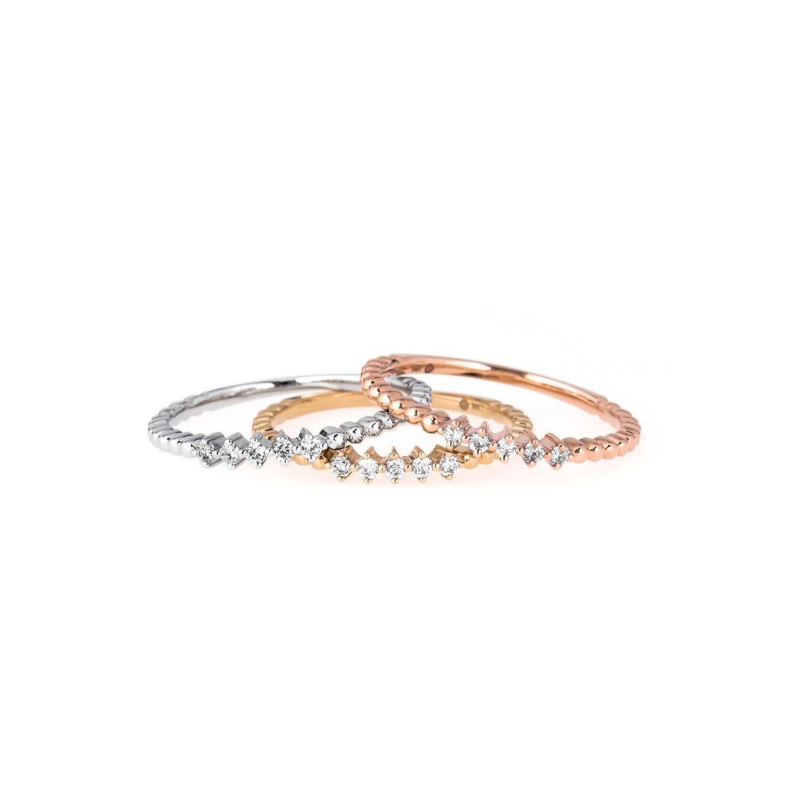 Five Diamond Beaded Ring Rings Estella Collection #product_description# 17303 14k Diamond Gemstone #tag4# #tag5# #tag6# #tag7# #tag8# #tag9# #tag10#