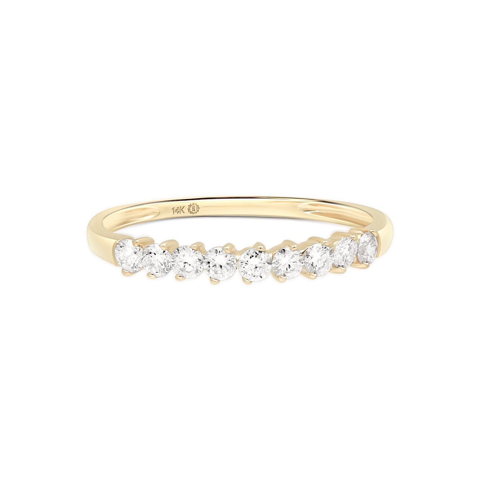 Floating Diamond Eternity Band Rings Estella Collection #product_description# 17359 14k Diamond Engagement Ring #tag4# #tag5# #tag6# #tag7# #tag8# #tag9# #tag10# 14K Yellow Gold 6