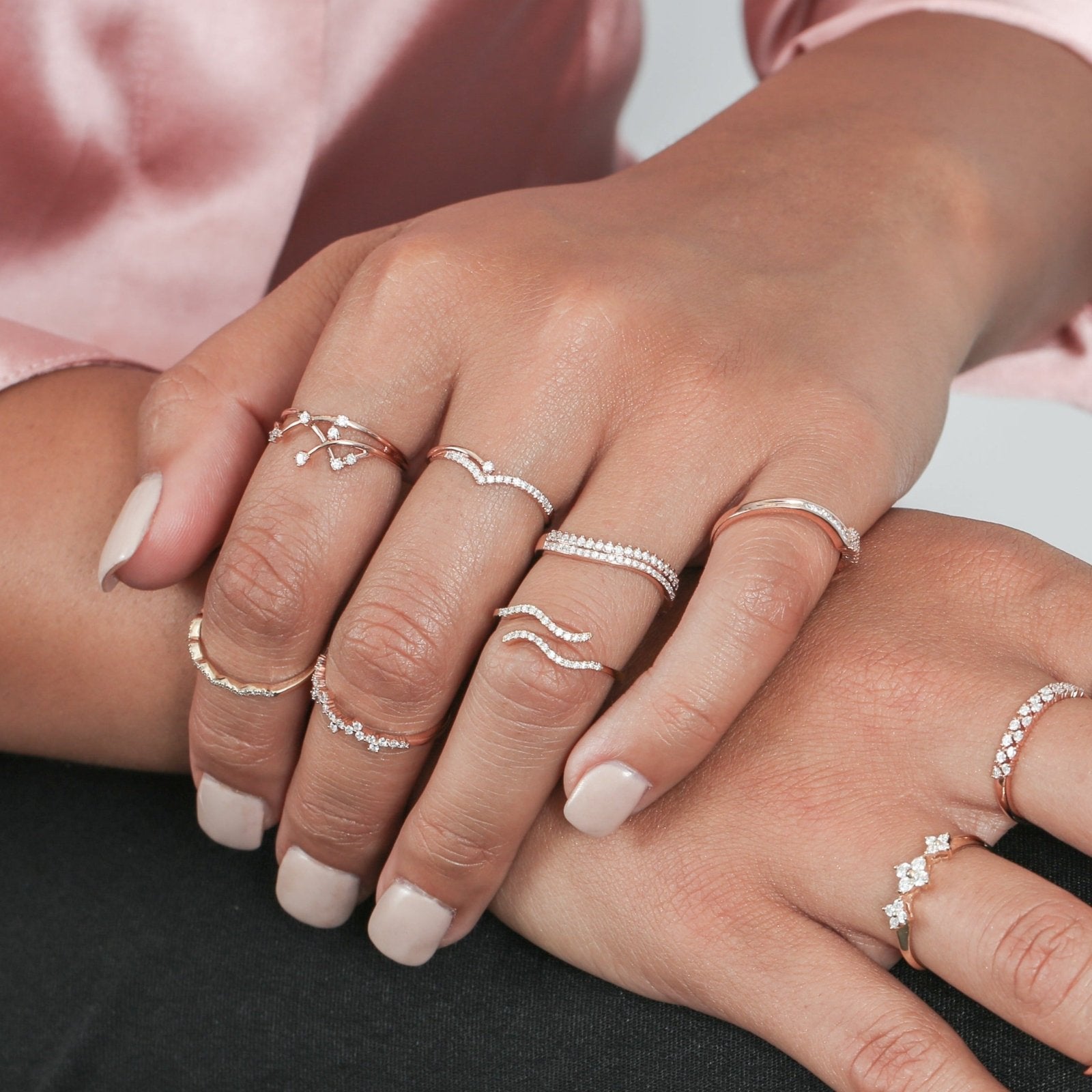 Interlocking Floating Diamond Ring Rings Estella Collection #product_description# 17372 14k Diamond Gemstone #tag4# #tag5# #tag6# #tag7# #tag8# #tag9# #tag10# 6