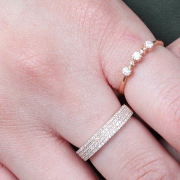 Three Stone Diamond Ring Rings Estella Collection #product_description# 17574 14k Diamond Gemstone #tag4# #tag5# #tag6# #tag7# #tag8# #tag9# #tag10#