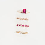Three Stone Emerald Cut Ruby Ring with White Sapphire Band Rings Estella Collection #product_description# 32749 Made to Order Ruby White Sapphire #tag4# #tag5# #tag6# #tag7# #tag8# #tag9# #tag10#