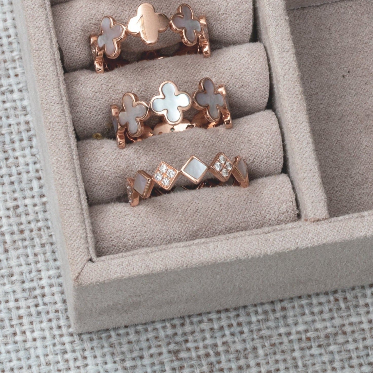 Alternating Diamond and Mother of Pearl Eternity Ring Rings Estella Collection #product_description# 17205 14k Band Birthstone #tag4# #tag5# #tag6# #tag7# #tag8# #tag9# #tag10# 7