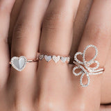 Alternating Diamond and Mother of Pearl Heart Eternity Band Rings Estella Collection #product_description# 17210 14k Band Birthstone #tag4# #tag5# #tag6# #tag7# #tag8# #tag9# #tag10#