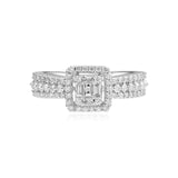 Baguette Halo Diamond with Triple Row Band Rings Estella Collection #product_description# 17471 14k Colorless Gemstone Diamond #tag4# #tag5# #tag6# #tag7# #tag8# #tag9# #tag10# 6