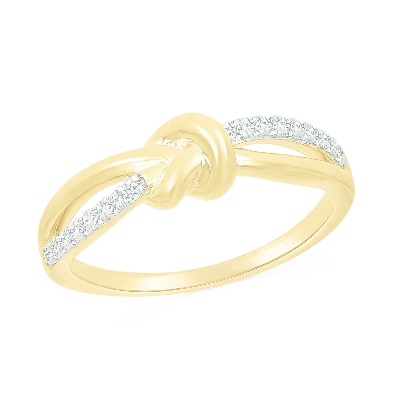 Diamond and Gold Knot Ring Rings Estella Collection #product_description# 32746 Diamond Made to Order Yellow Gold #tag4# #tag5# #tag6# #tag7# #tag8# #tag9# #tag10#