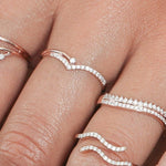 Diamond Chevron Ring Rings Estella Collection #product_description# 17412 14k Colorless Gemstone Diamond #tag4# #tag5# #tag6# #tag7# #tag8# #tag9# #tag10# 6 14K Rose Gold