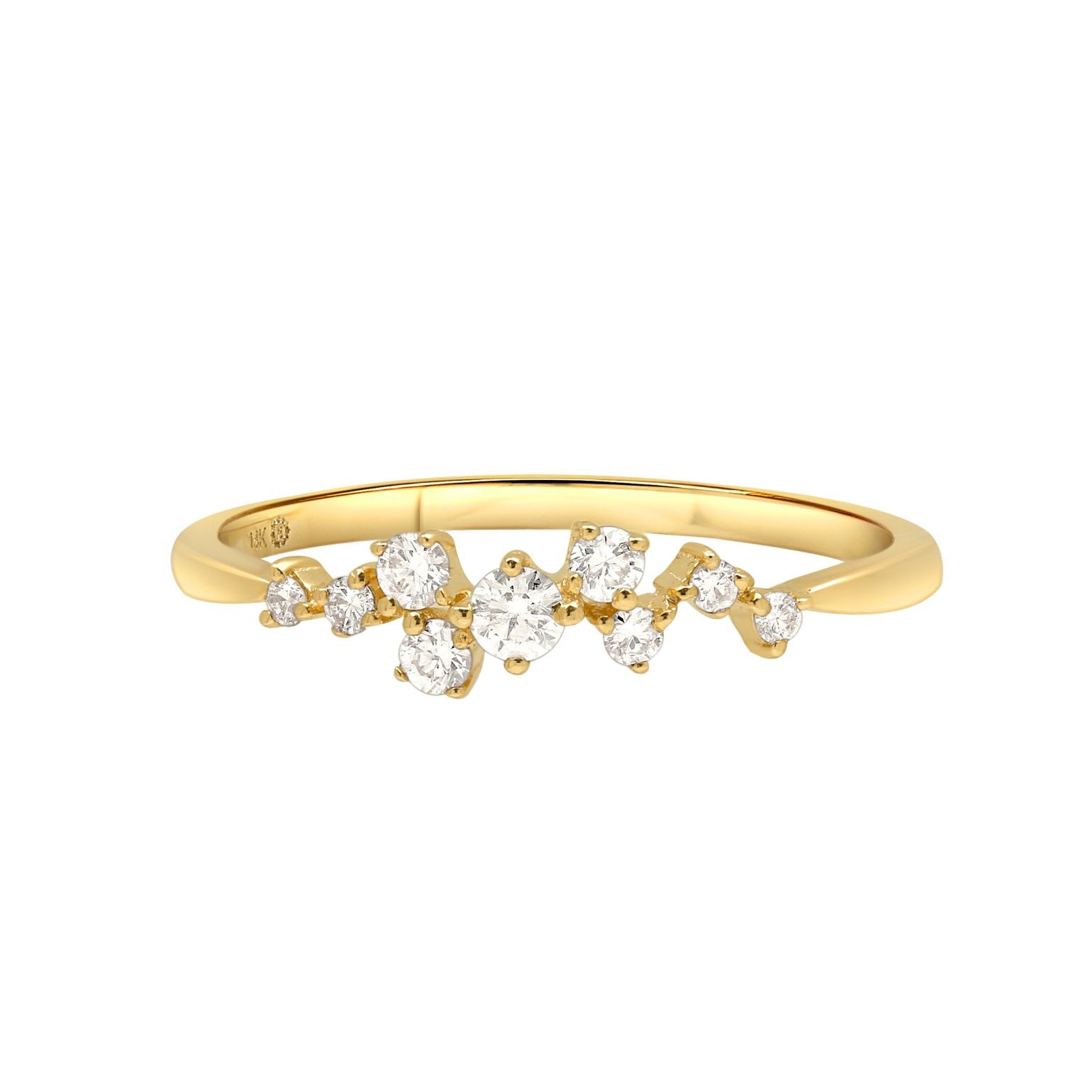 Diamond Cluster Half-Eternity Band Rings Estella Collection #product_description# 17368 14k Band Birthstone #tag4# #tag5# #tag6# #tag7# #tag8# #tag9# #tag10#