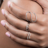 Diamond Curve Double Layer Band Rings Estella Collection #product_description# 17235 14k April Birthstone Band #tag4# #tag5# #tag6# #tag7# #tag8# #tag9# #tag10# 14K White Gold 6