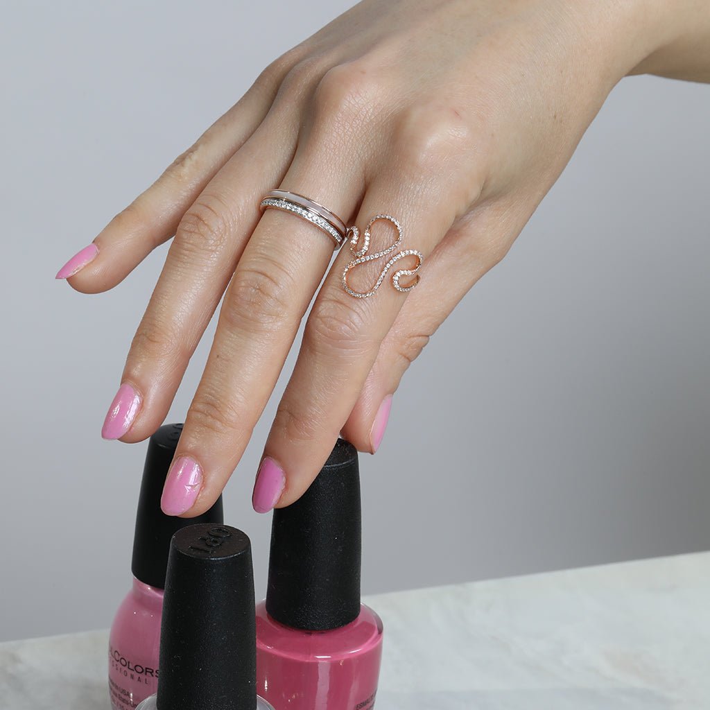 Diamond Wave Ring Rings Estella Collection #product_description# 17513 14k Diamond Gemstone #tag4# #tag5# #tag6# #tag7# #tag8# #tag9# #tag10# 6