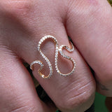 Diamond Wave Ring Rings Estella Collection #product_description# 17513 14k Diamond Gemstone #tag4# #tag5# #tag6# #tag7# #tag8# #tag9# #tag10# 6
