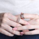 Double Row Diamond Eternity Ring Rings Estella Collection #product_description# 17408 14k April Birthstone Band #tag4# #tag5# #tag6# #tag7# #tag8# #tag9# #tag10# 14K Rose Gold 6