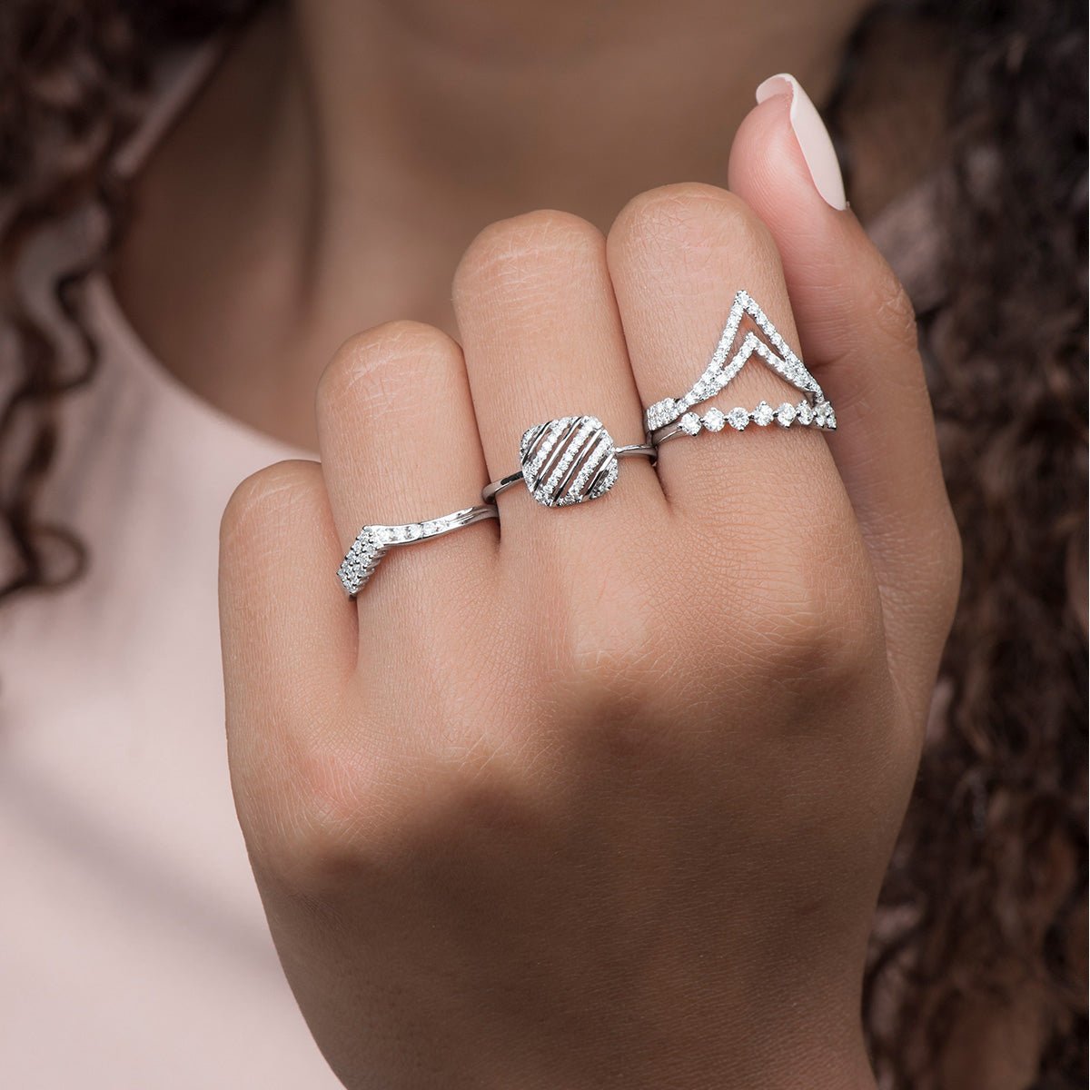 Double V Diamond Ring Rings Estella Collection #product_description# 17240 14k Diamond Gemstone #tag4# #tag5# #tag6# #tag7# #tag8# #tag9# #tag10# 6