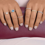 Eternity Band and Diamond Baguette Illusion Double Ring Rings Estella Collection #product_description# 17495 14k Diamond Engagement Ring #tag4# #tag5# #tag6# #tag7# #tag8# #tag9# #tag10# 6 14K Rose Gold