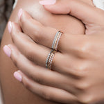 Five Diamond Beaded Ring Rings Estella Collection #product_description# 17302 14k Diamond Gemstone #tag4# #tag5# #tag6# #tag7# #tag8# #tag9# #tag10#