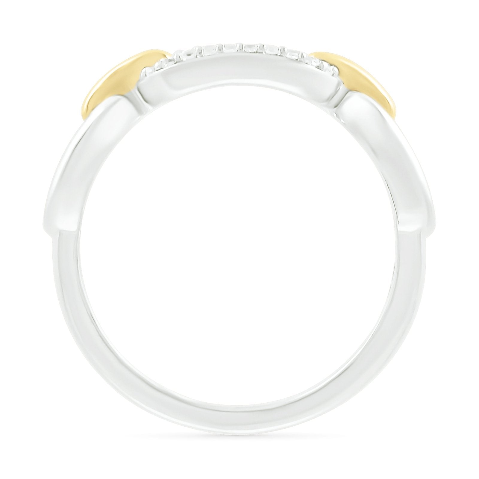 Interlocking Gold and Diamond Paperclip Ring Rings Estella Collection #product_description# 32745 925 Diamond Made to Order #tag4# #tag5# #tag6# #tag7# #tag8# #tag9# #tag10#