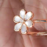 Mother of Pearl Flower with Diamond Center Ring Rings Estella Collection #product_description# 17202 14k Birthstone Diamond #tag4# #tag5# #tag6# #tag7# #tag8# #tag9# #tag10# 6