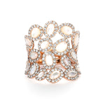 Oval Mother Of Pearl and Diamond Cluster Full Finger Ring Rings Estella Collection #product_description# 17200 14k Birthstone Diamond #tag4# #tag5# #tag6# #tag7# #tag8# #tag9# #tag10# 7