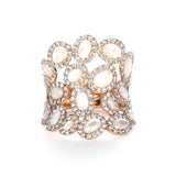 Oval Mother Of Pearl and Diamond Cluster Full Finger Ring Rings Estella Collection #product_description# 17200 14k Birthstone Diamond #tag4# #tag5# #tag6# #tag7# #tag8# #tag9# #tag10# 7