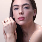 Princess Cut Sapphire Cocktail Ring Bezel Set Rings Estella Collection #product_description# 14k Birthstone Blue Gemstone #tag4# #tag5# #tag6# #tag7# #tag8# #tag9# #tag10#