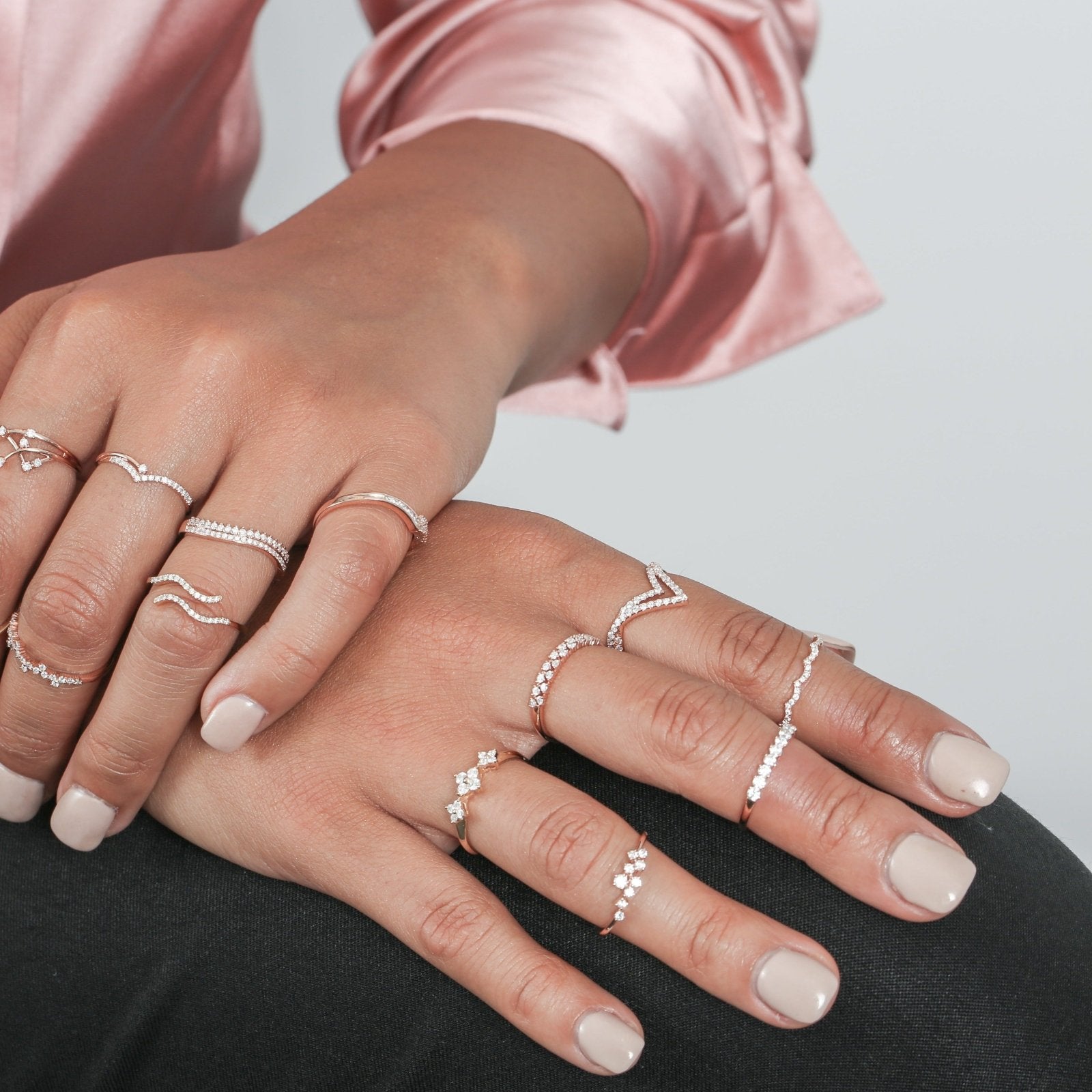 Two Row Diamond Ripple Ring Rings Estella Collection #product_description# 17262 14k April Birthstone Birthstone #tag4# #tag5# #tag6# #tag7# #tag8# #tag9# #tag10# 6