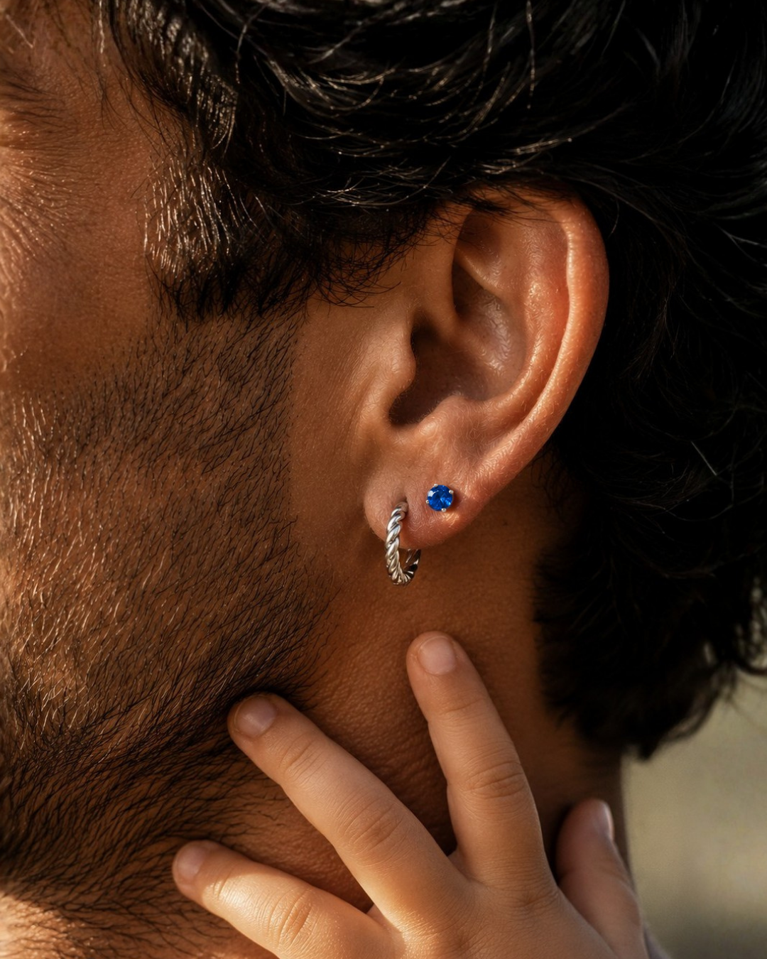 Father's Day Jewelry He'll Actually Wear: Earrings, Studs, and Hoops in Solid 14K Gold