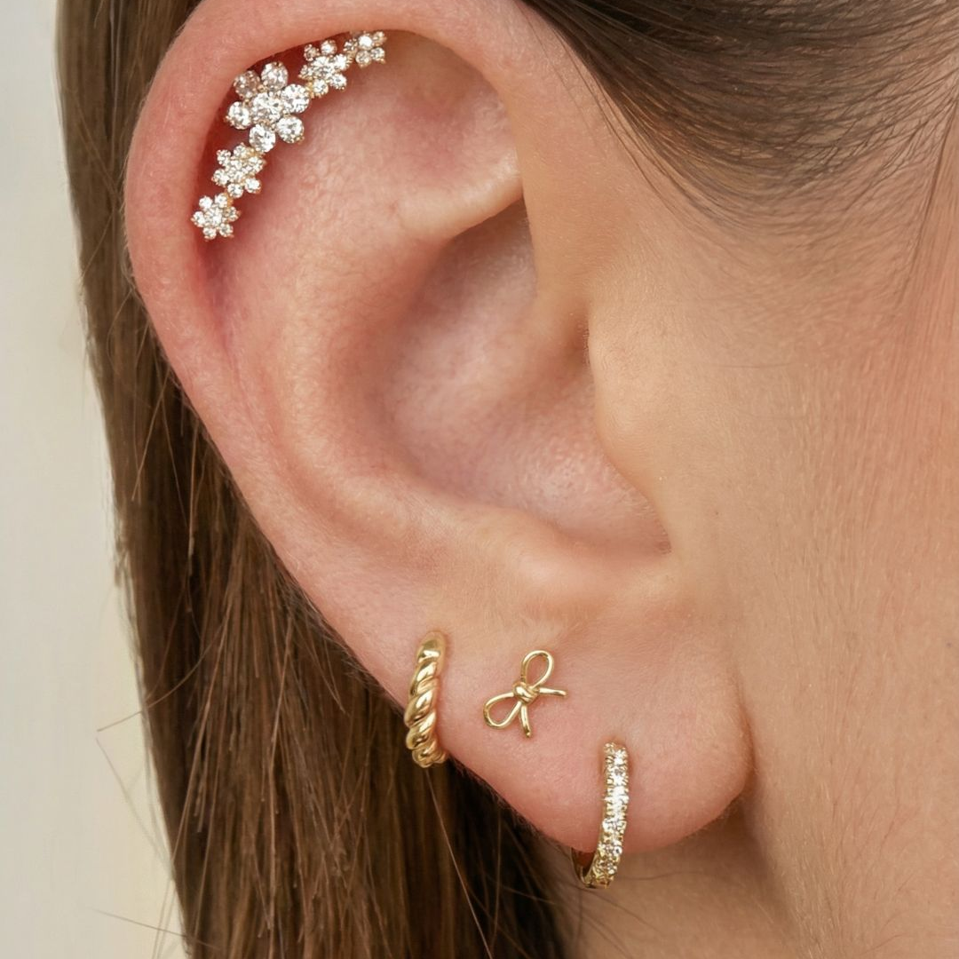 The Complete Guide to Flat Back Earrings: Comfort-First Luxury for Every Piercing